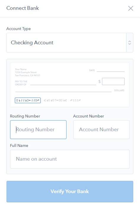 I also linked a bank <strong>account</strong> to it years ago and verified with the two small deposits. . Coinbase account number and routing number